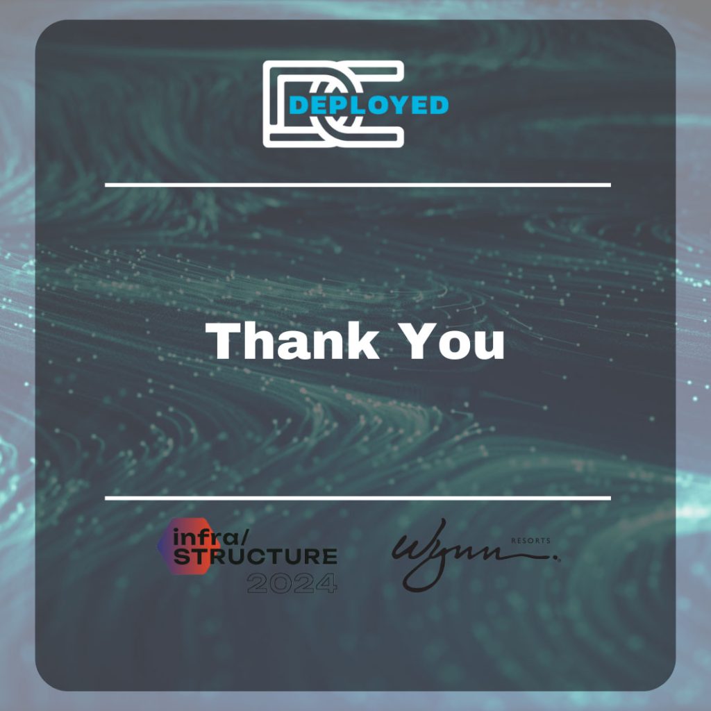 Thank You for a Successful infra/STRUCTURE Week 2024